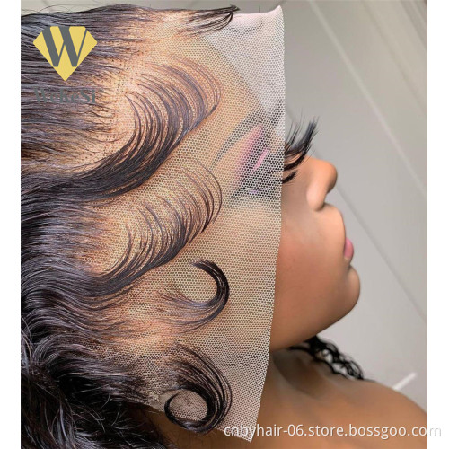 Film Transparent Swiss Lace Front Wig,HD Lace Frontal Wig For Black Women,Pre Pluck Raw Virgin Hair Wig HD Lace Wig Lace Front